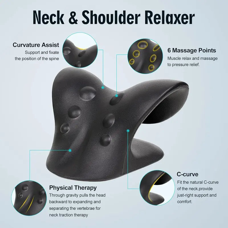 Ergonomic Neck and Shoulder Pain- Cervical Spine Support Massager
